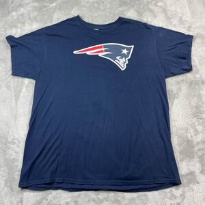 NFL New England Patriots Cotton Short Sleeve Tee Shirt Men's Large